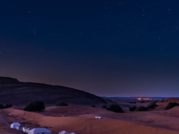 Sahara Desert under the Stars